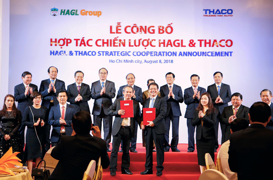 THACO Group and HAGL Myanmar signed a strategic cooperation agreement