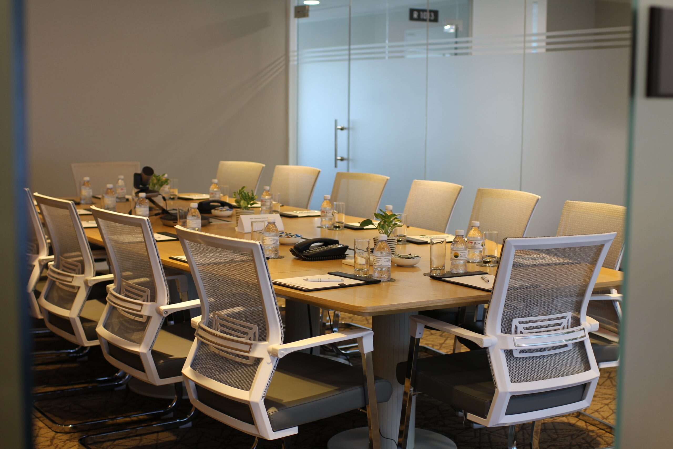 Compressed Meeting Room