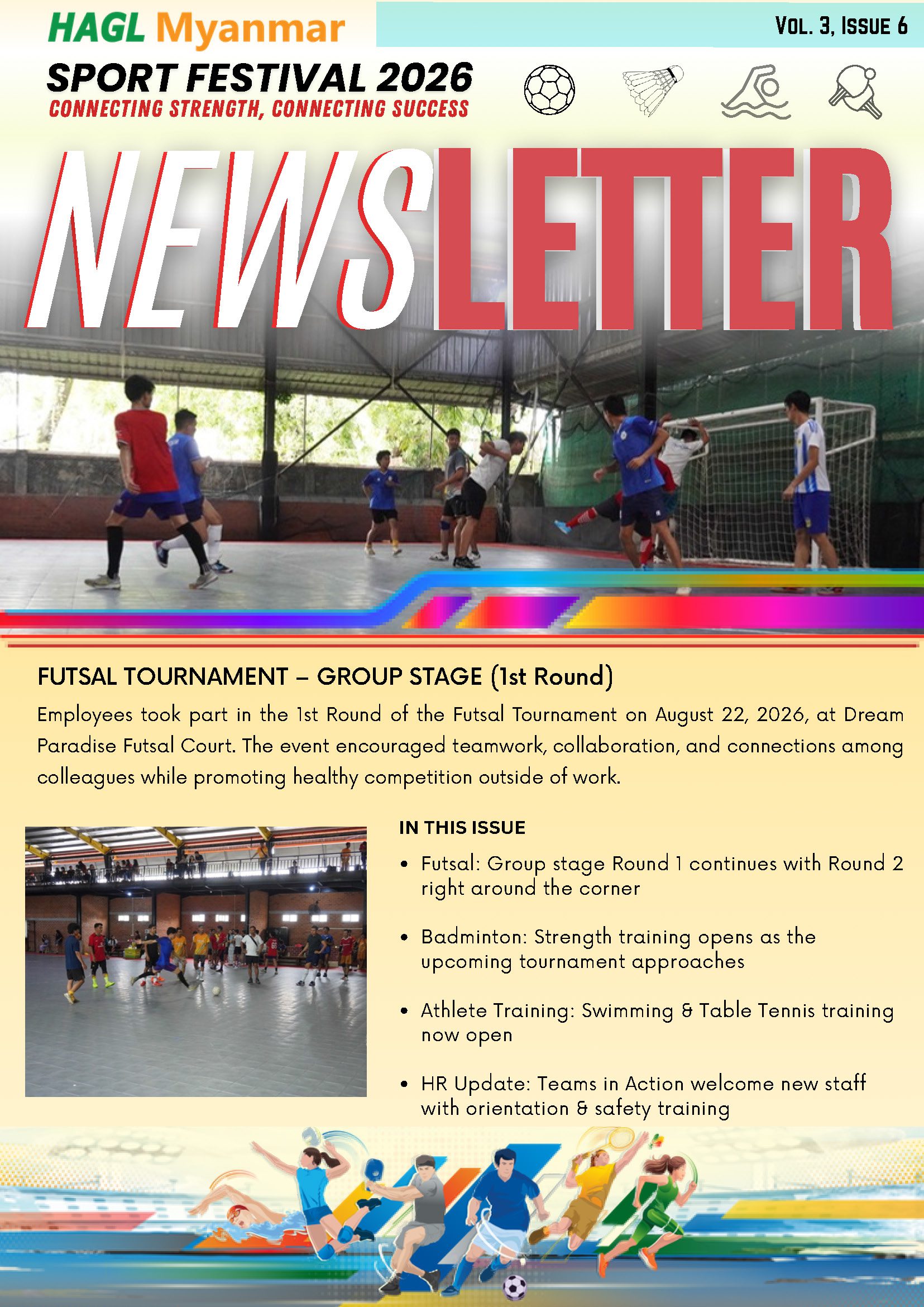 Internal Newsletter Vol.3, Issue 6
